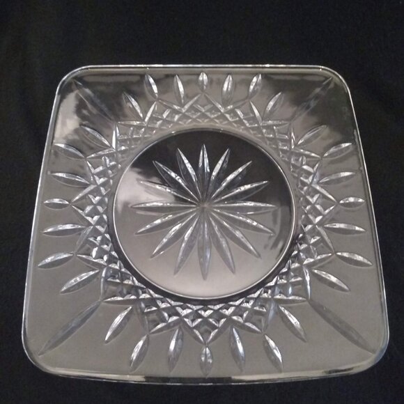 Waterford Clear Platter - Picture 1 of 2